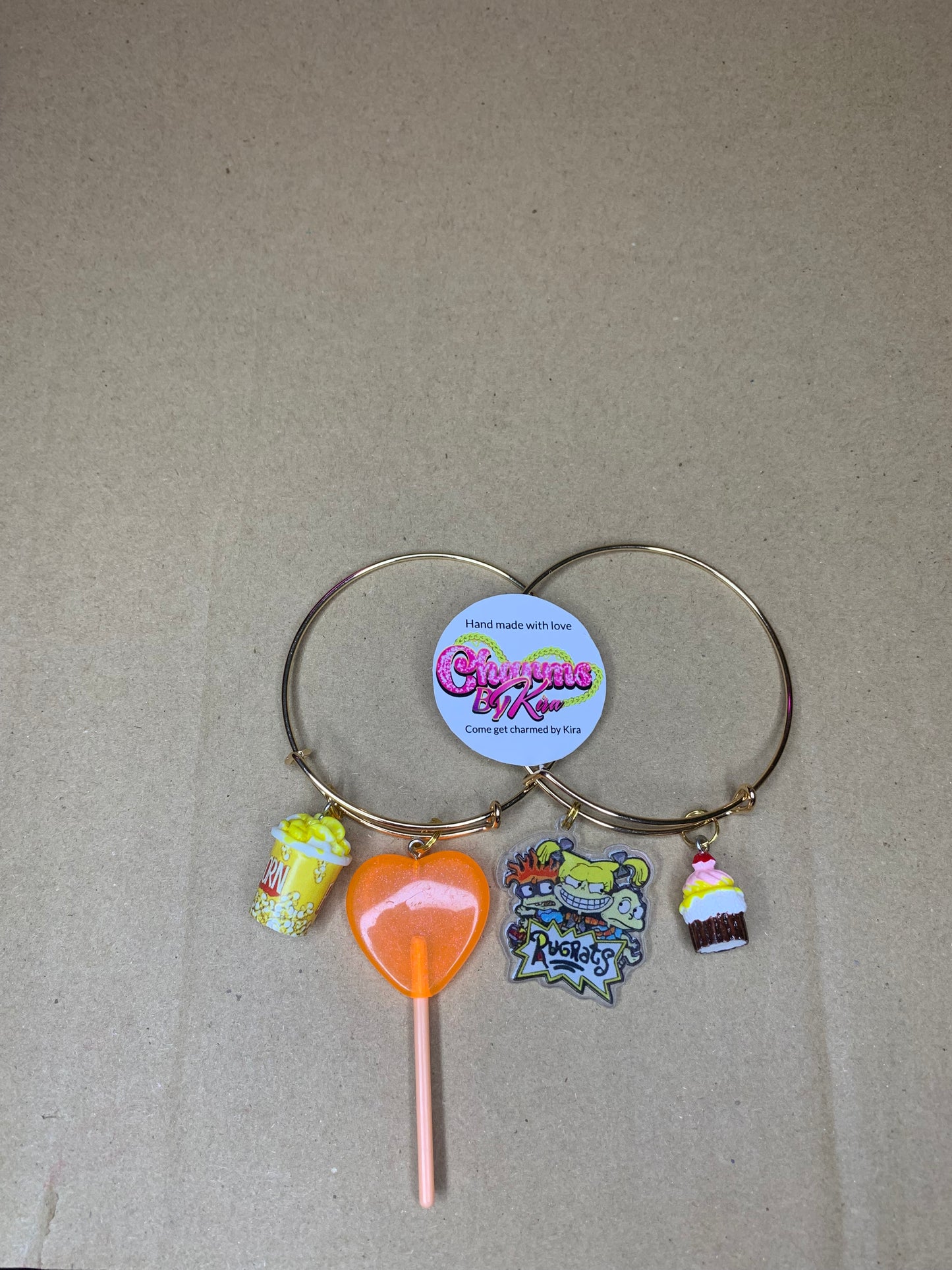 🧡Charm bangles🧡