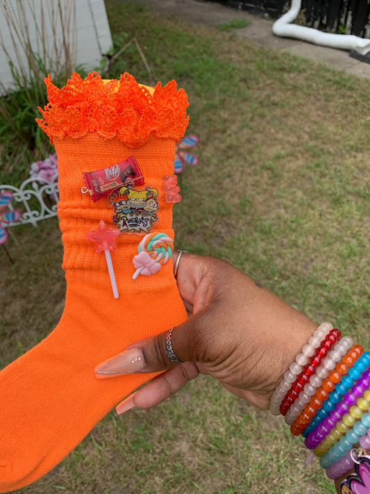 🧡Kids charmed slouch socks🧦