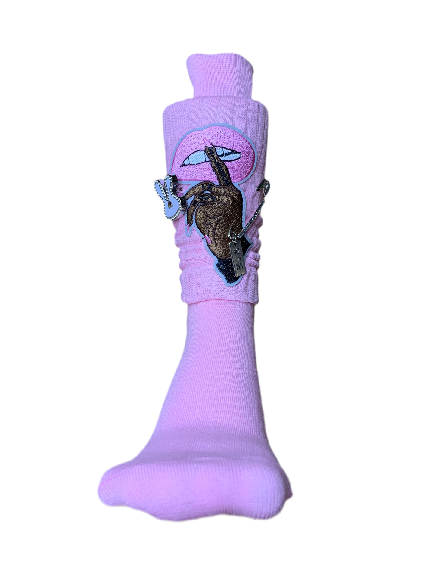 🌸SnapBack trucker hat🧢& slouch socks🧦set