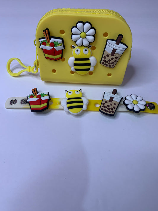 💛Mini silicone pouch set💛