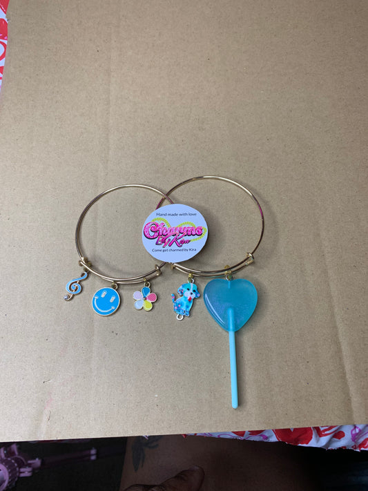 🩵Charm bangles🩵