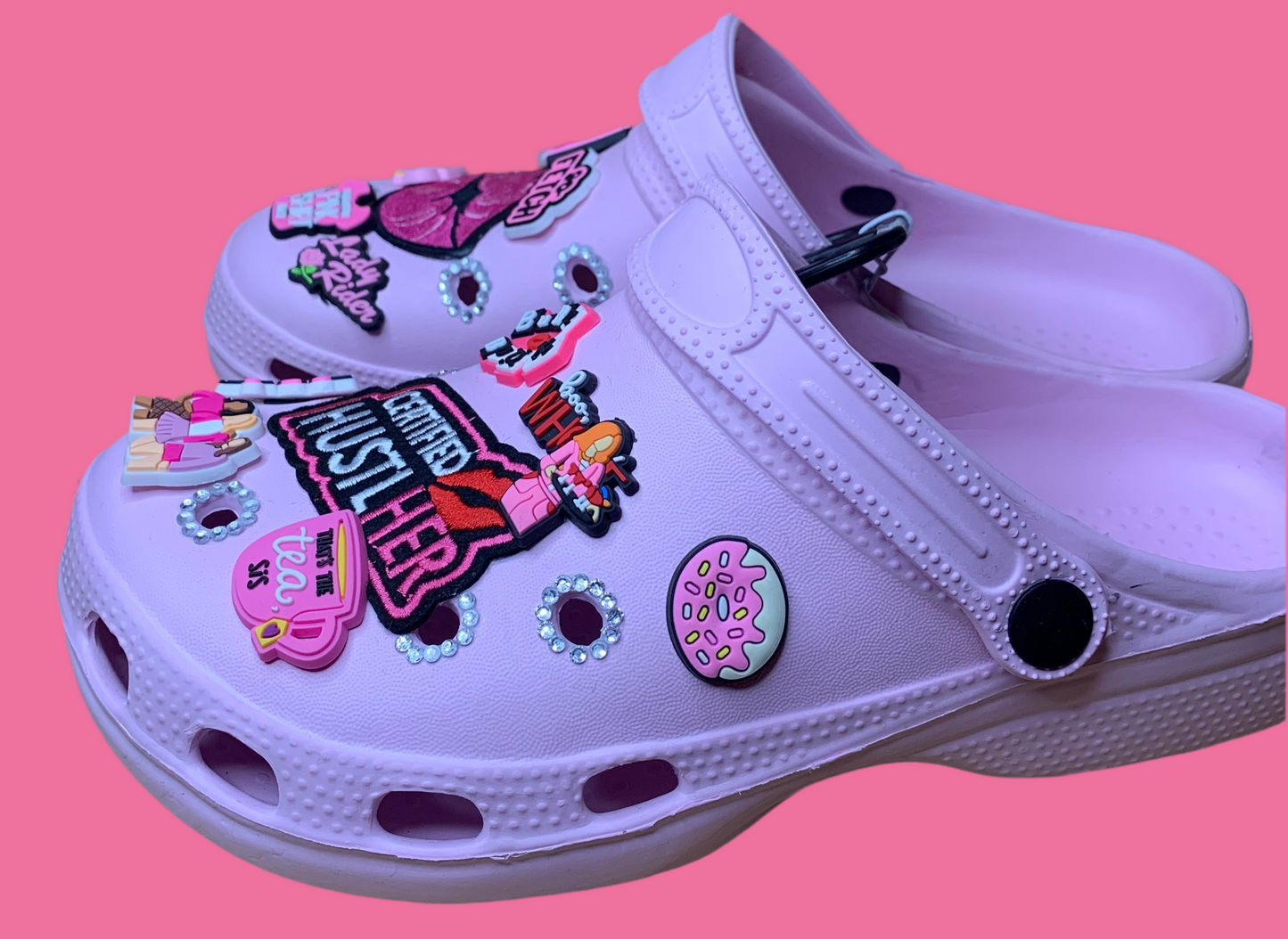 💞SnapBack trucker hat🧢& clogs set