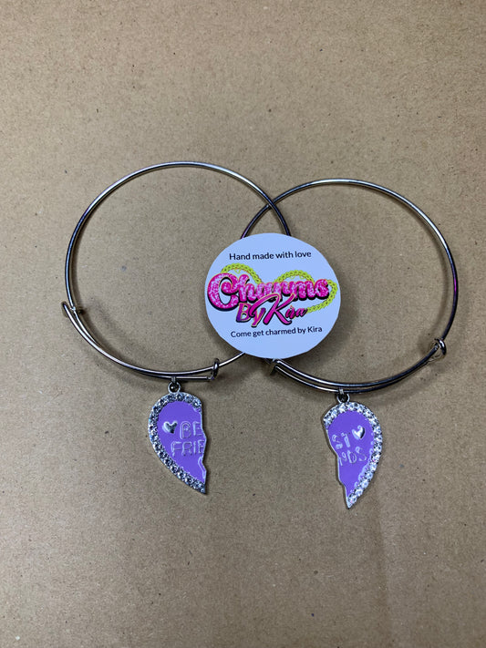 💜Charm bangles💜