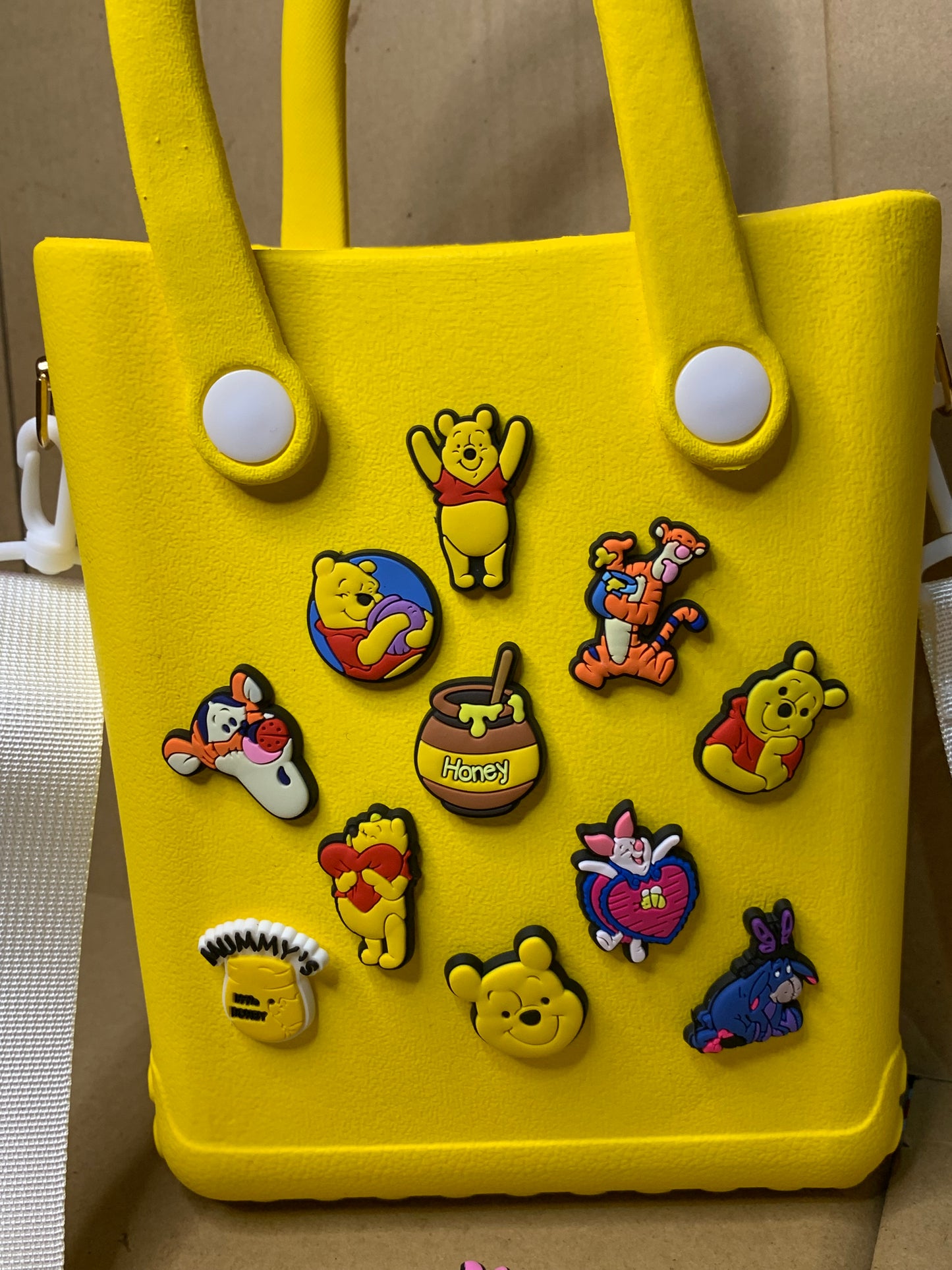 Mini rubber bag set💛Winnie the Pooh❤️
