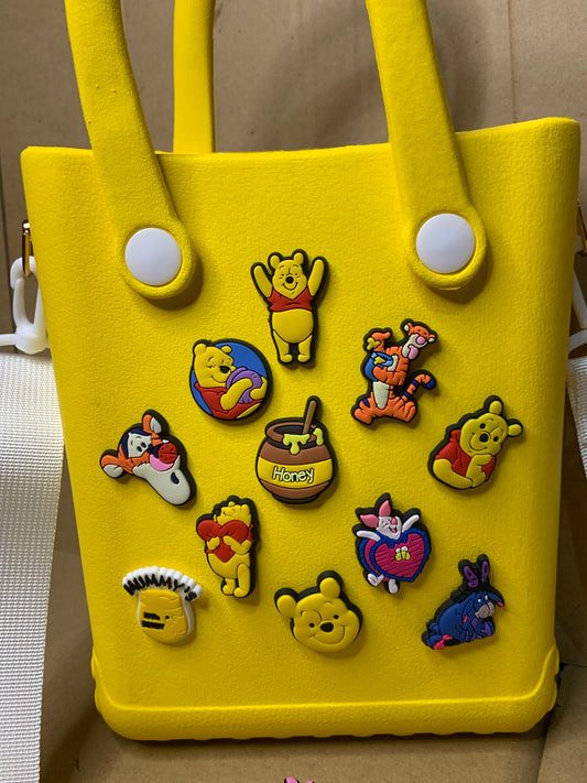 Mini rubber bag set💛Winnie the Pooh❤️