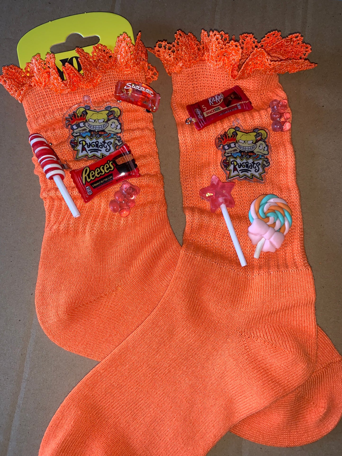 🧡Kids charmed slouch socks🧦