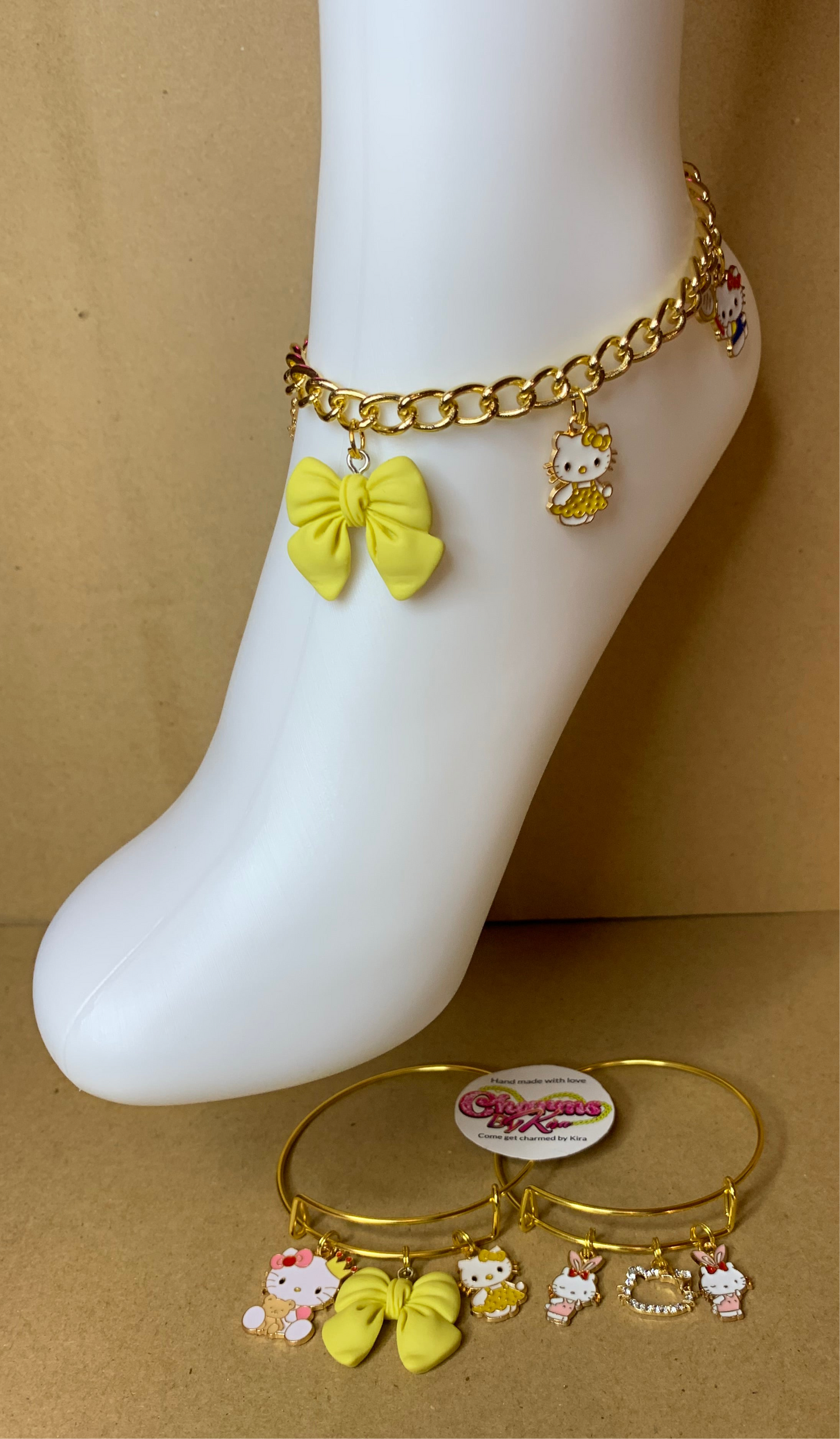 💛Anklet & bangle set💛