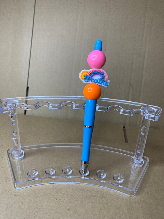 🩵Beaded & charmed ink✍️pen