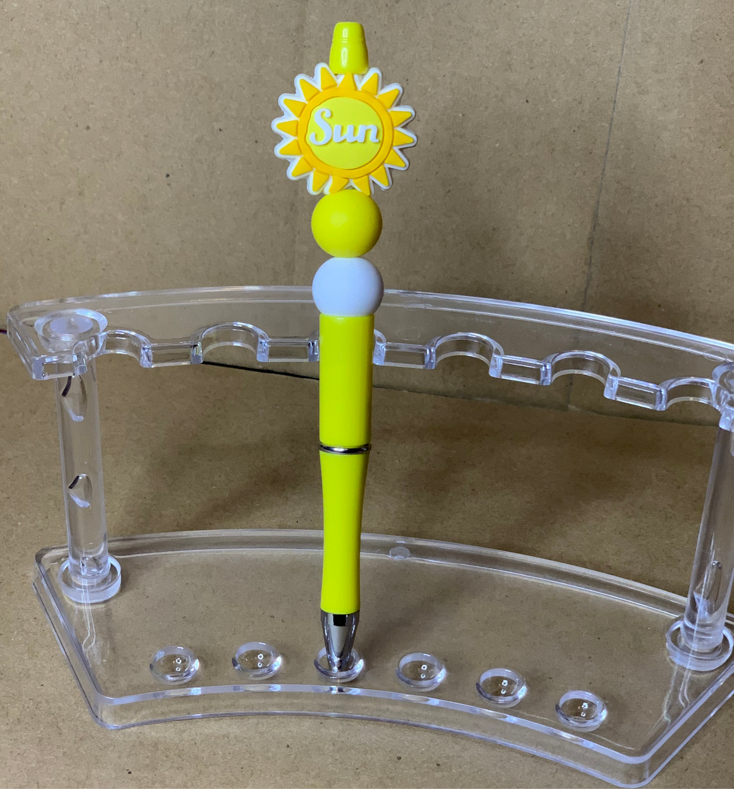 💛Beaded & charmed ink✍️pen