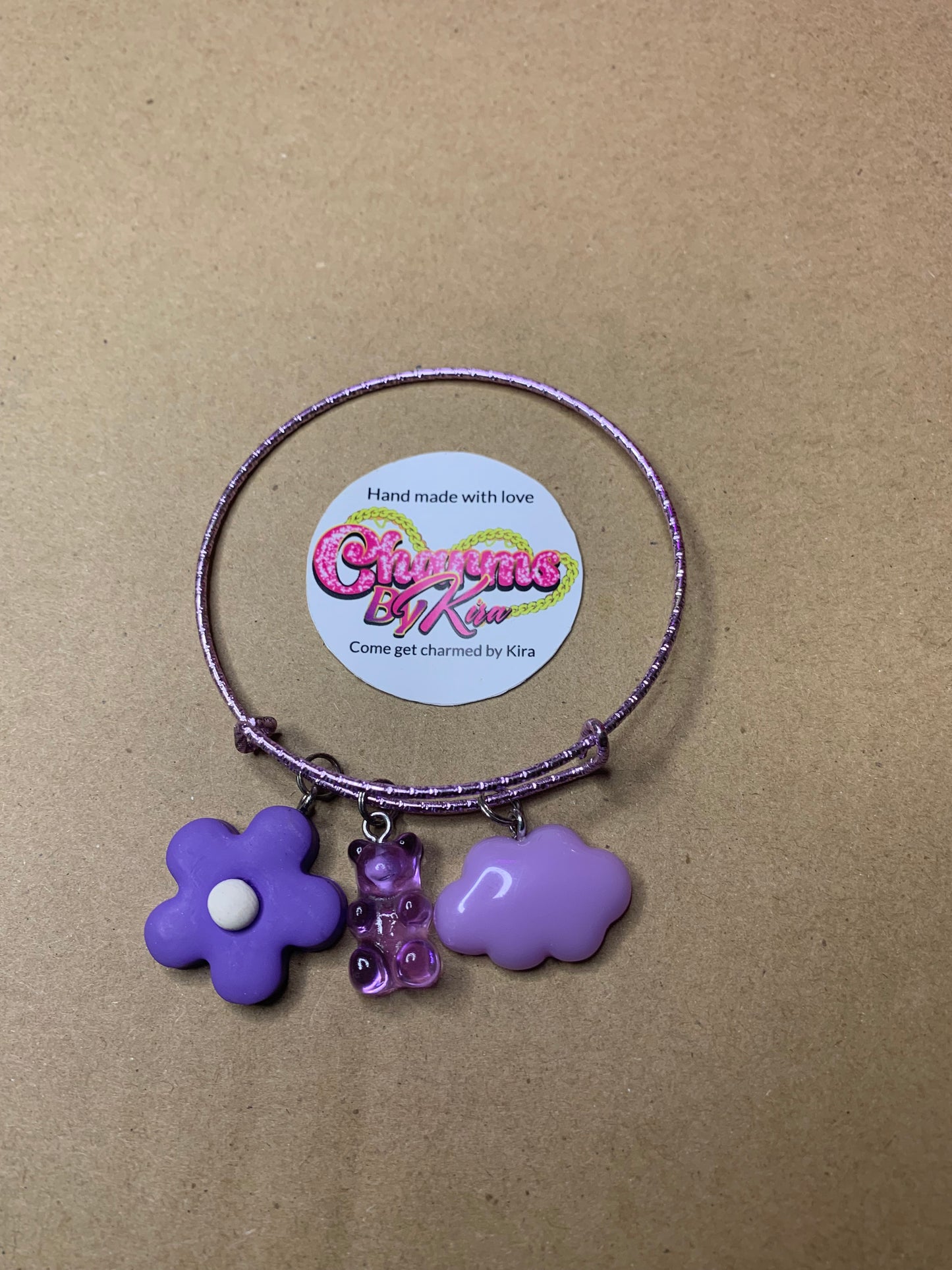 💜Charm bangle💜