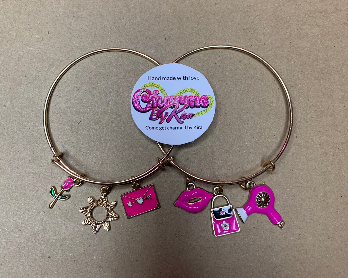 🩷Charm bangles🩷