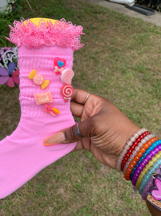 🩷Kids charmed slouch socks🧦