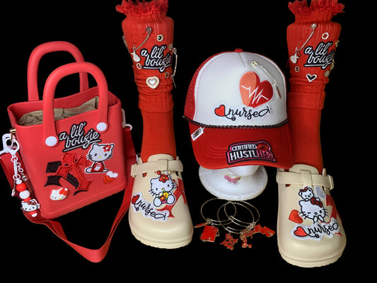 ❤️Clogs 7pc nurse👩‍⚕️set❤️