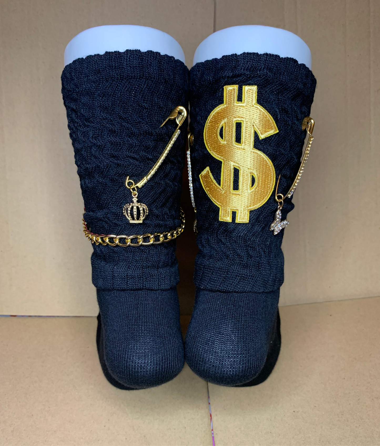 🖤Slouch socks🧦& SnapBack trucker hat🧢set