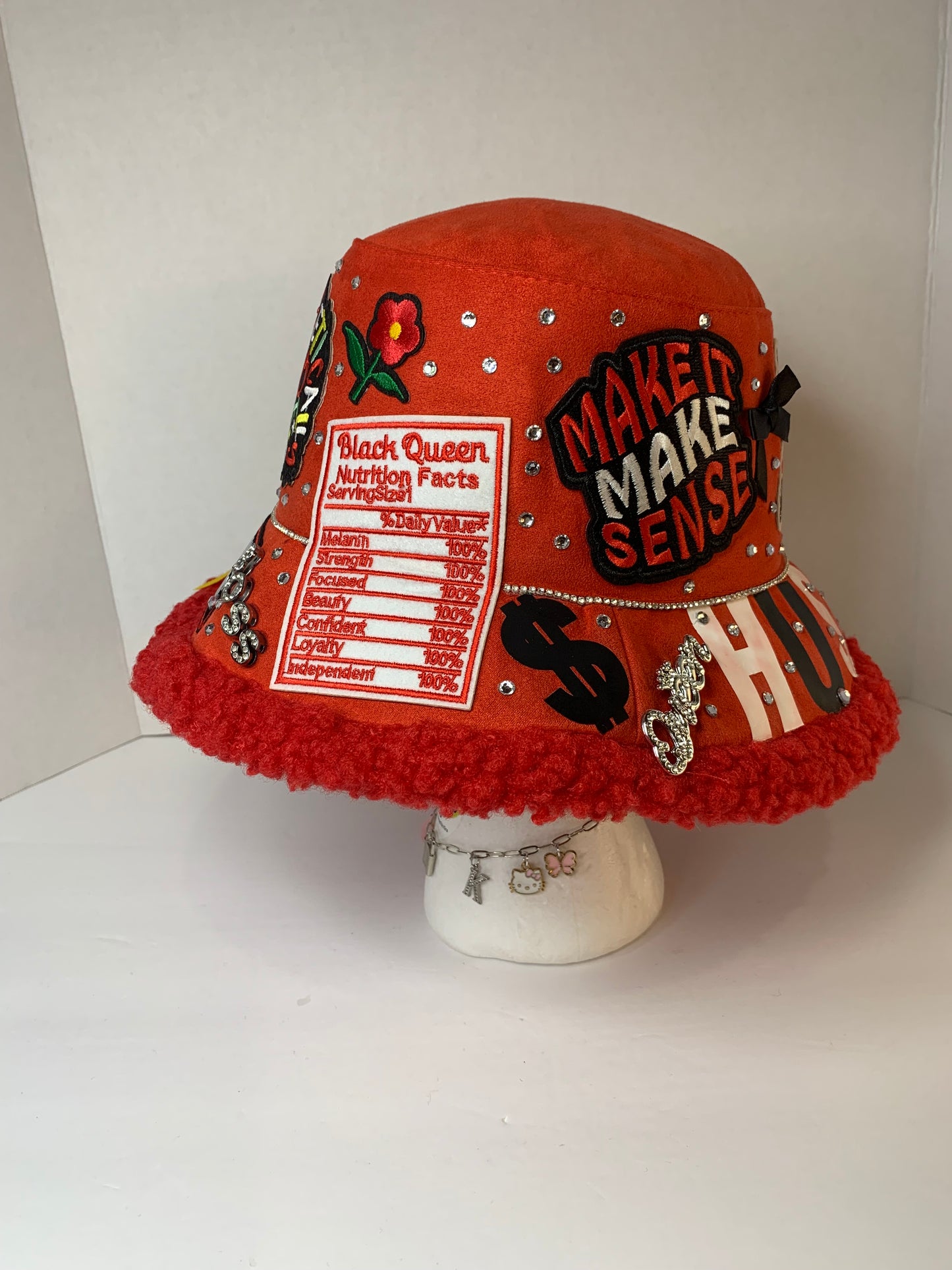 ❤️Super junky bucket hat🎩with fur