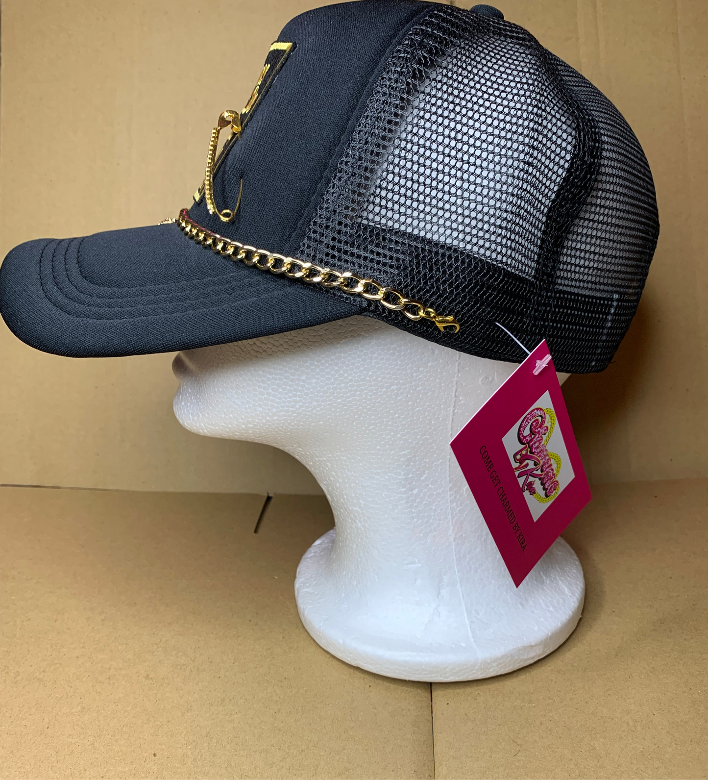 🖤Slouch socks🧦& SnapBack trucker hat🧢set