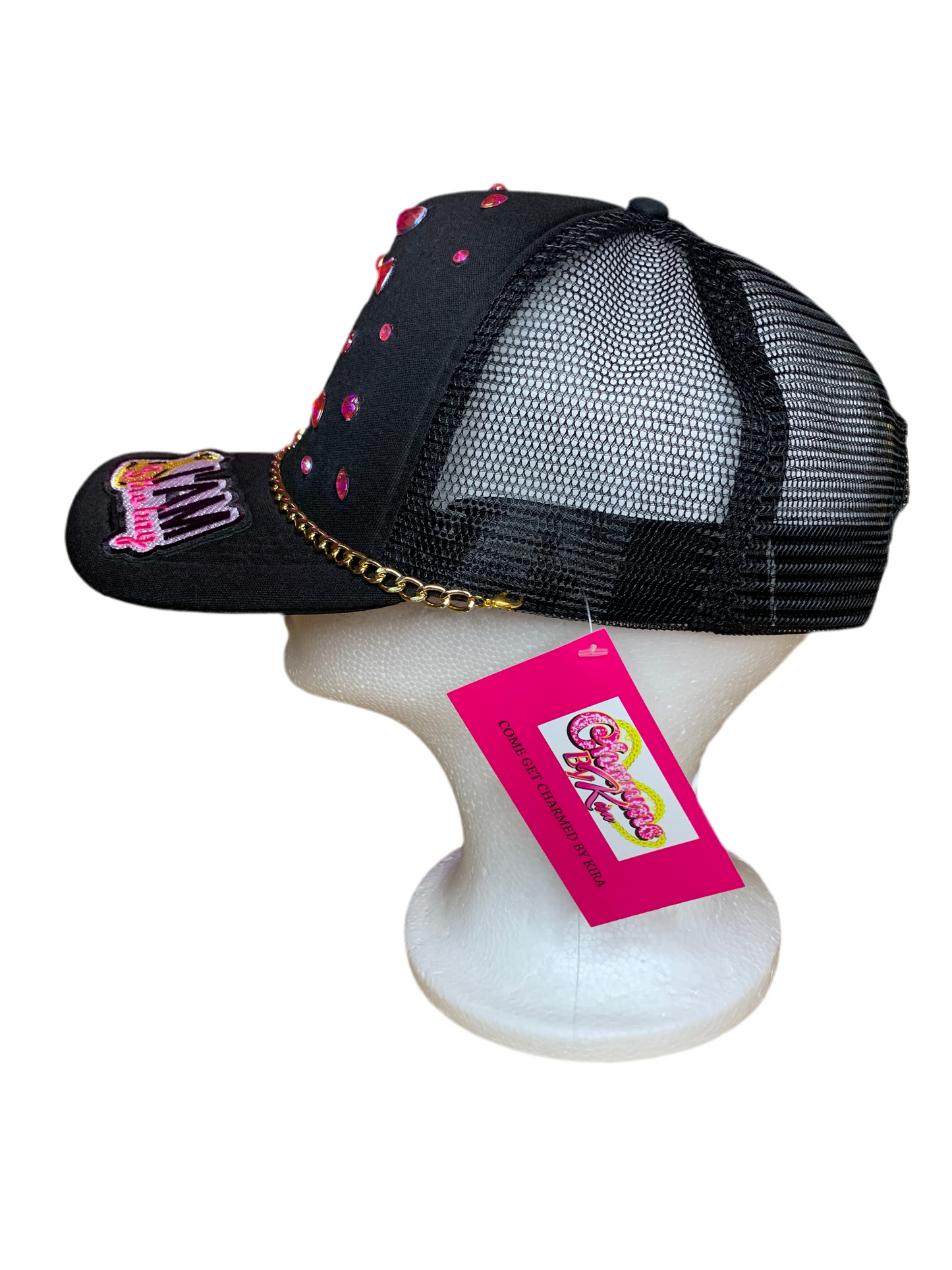 🩷SnapBack trucker hat🧢& slides set