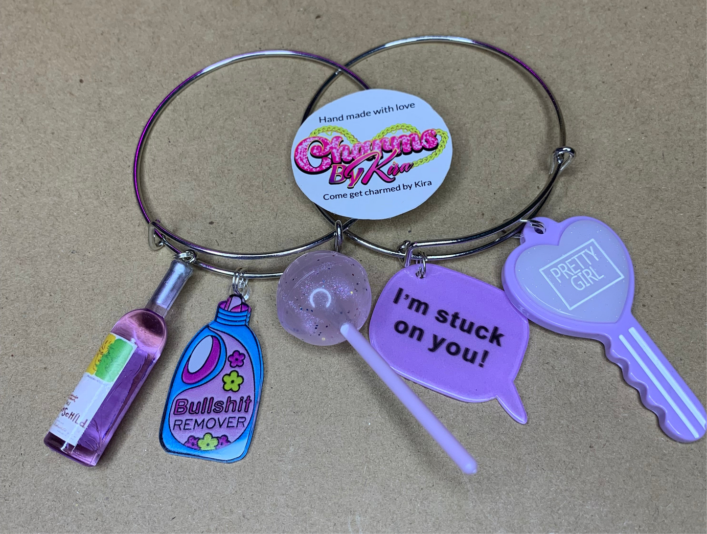 💜CHARM BANGLES💜