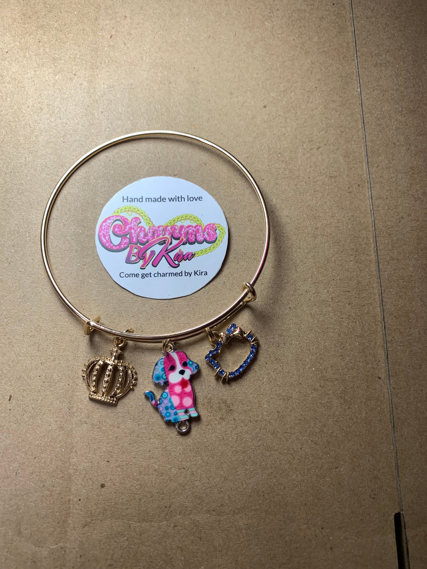 Charm bangle