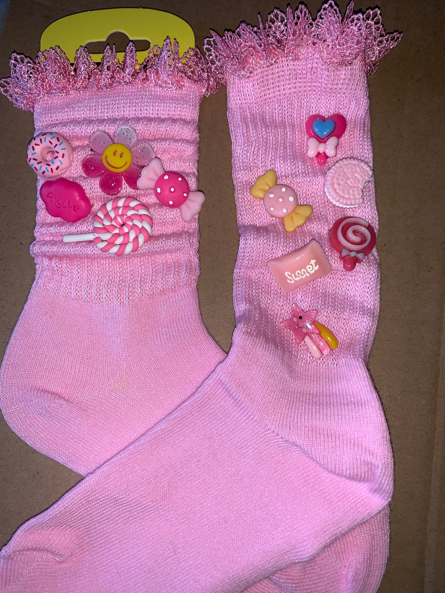 🩷Kids charmed slouch socks🧦