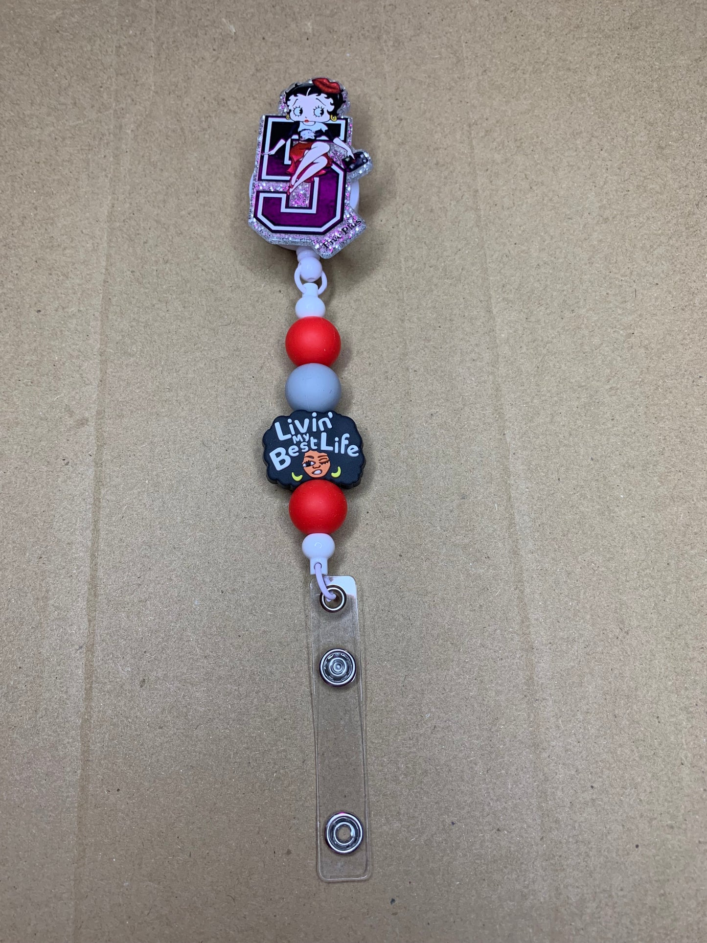 🩶Badge reel holder❤️