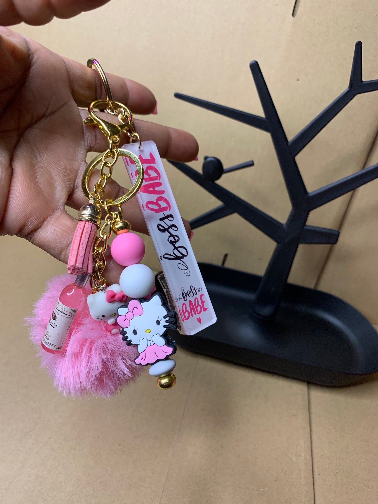 💅🏽Keychain🔑with 🏧 card💳grabber
