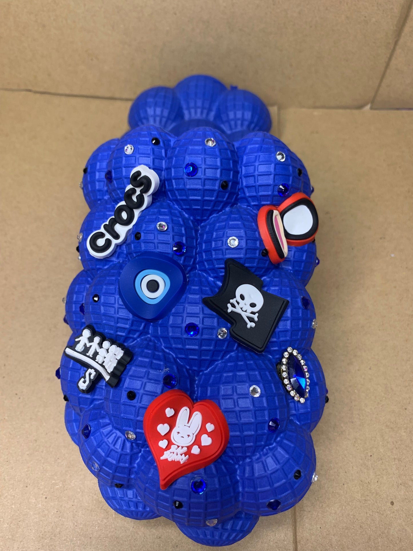 💙Bubble slides & croc purse👜set💙