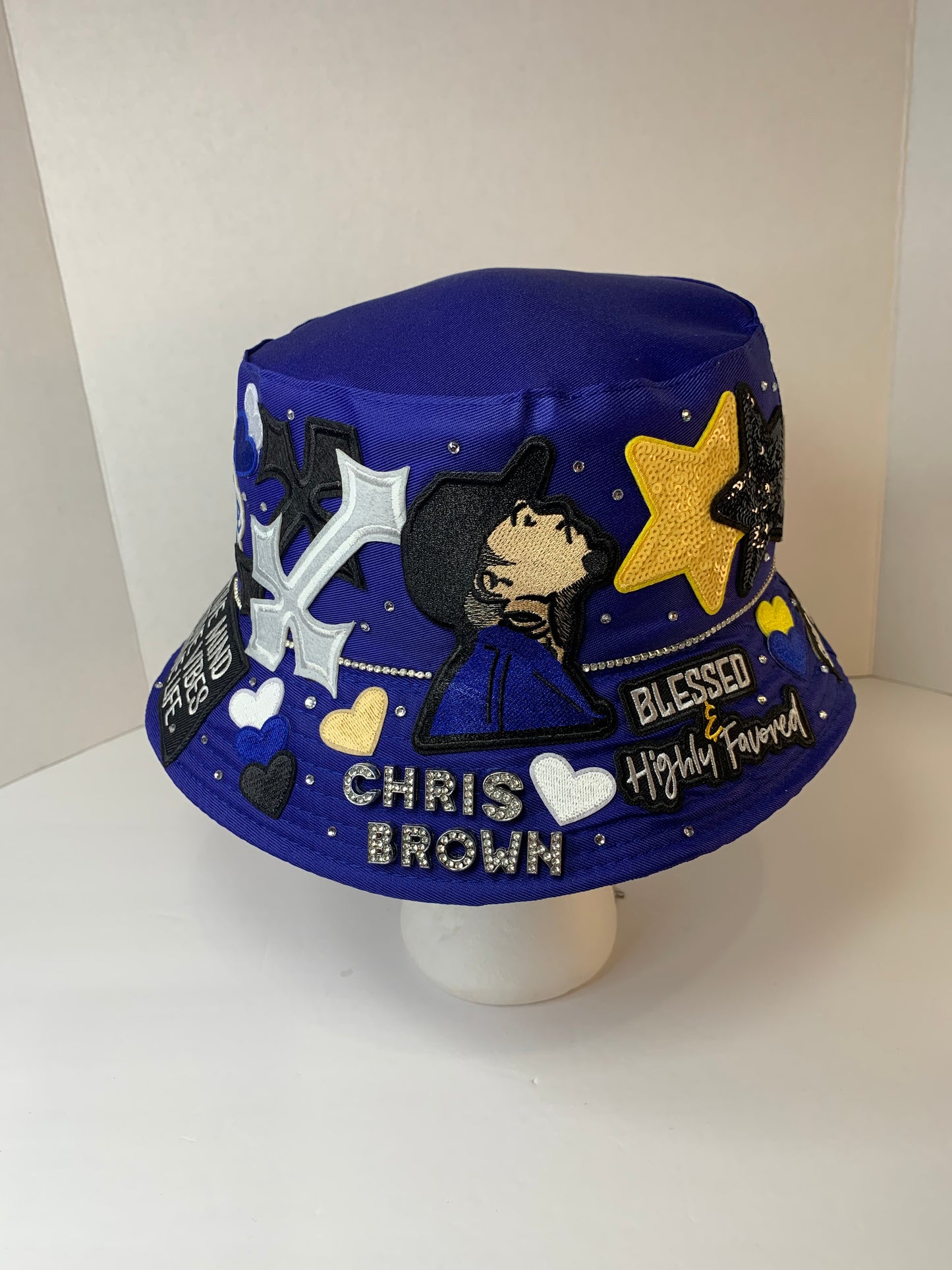 💙Super junky bucket hat🎩& clog set🖤Chris brown😎