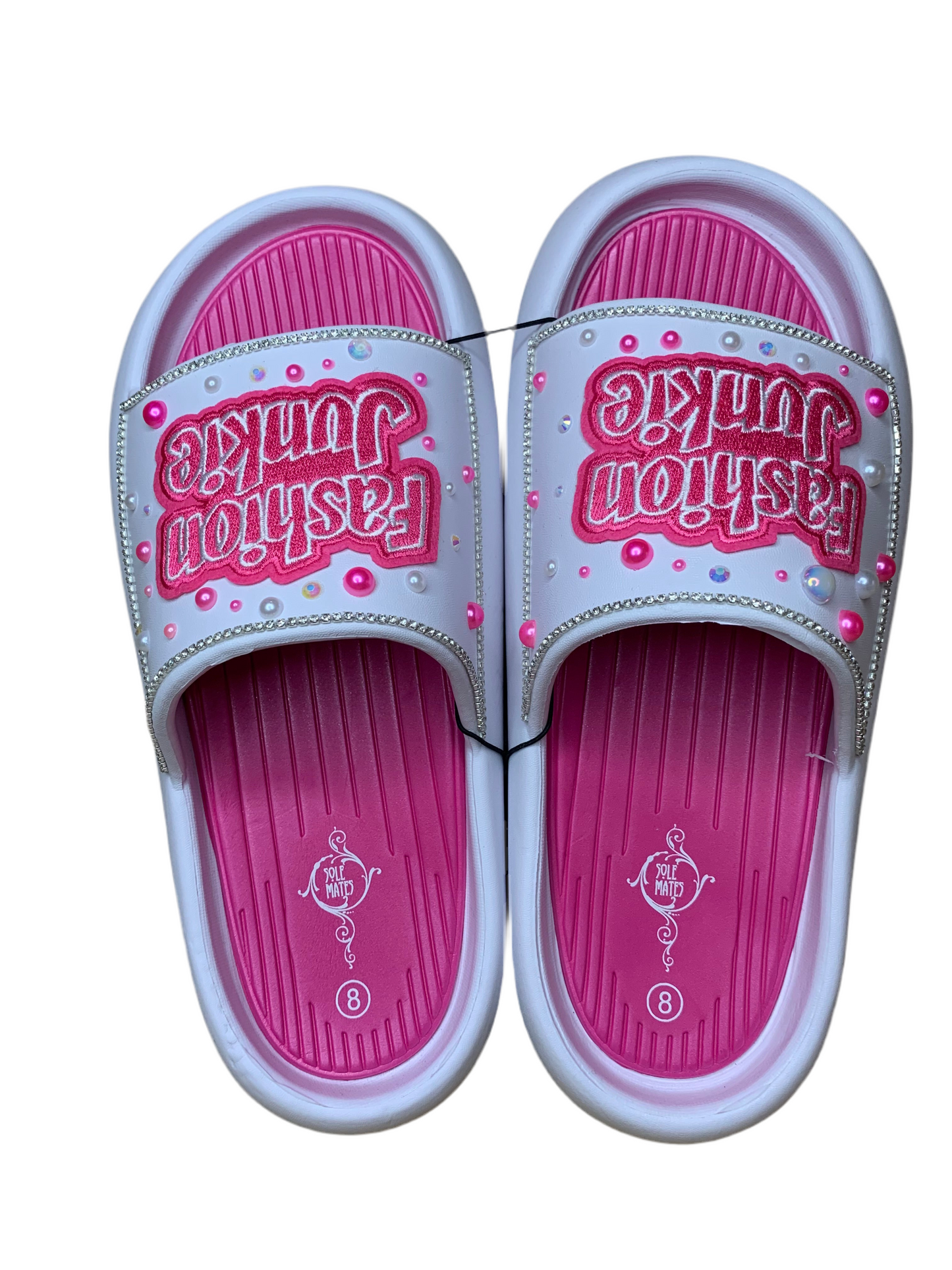 🩷SnapBack trucker hat🧢& slides set