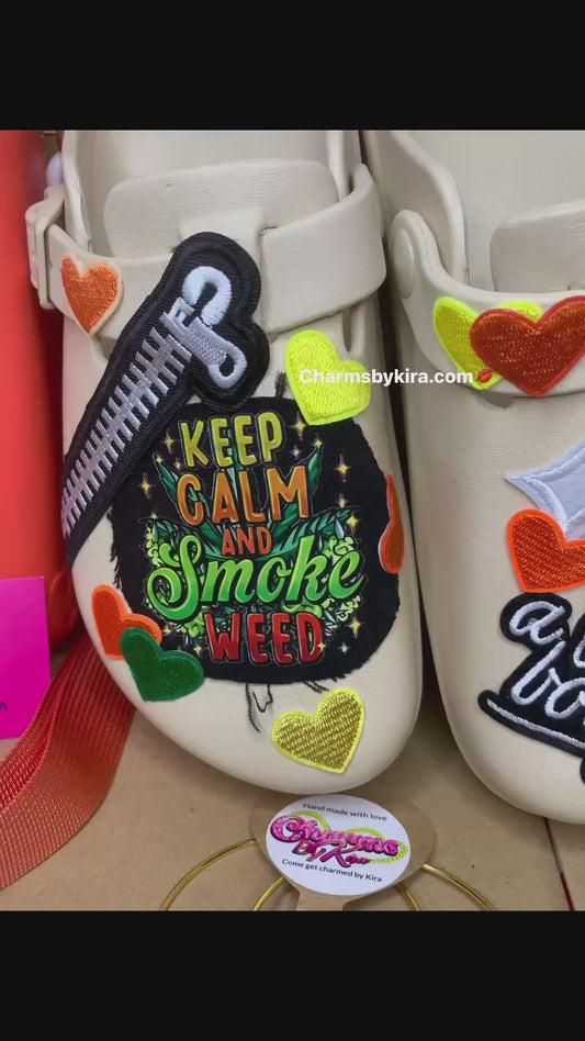 ❤️💛6pc clogs stoner set💚🧡